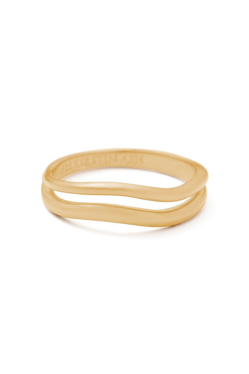 Shop Kirstin Ash Onda Ring Gold Turquoise Lane